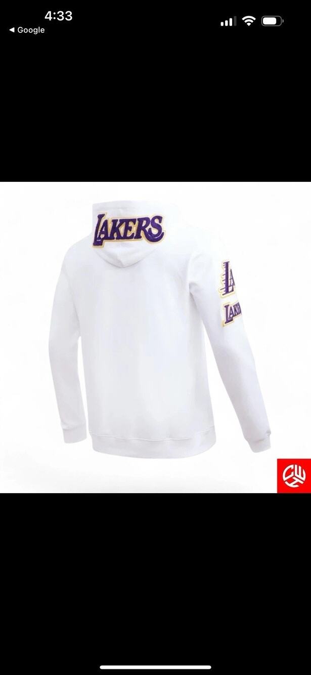 Pro Standard - NBA Los Angeles Lakers Classic Chenille Men's PO Hoodie XL